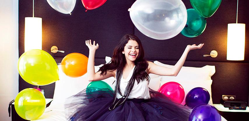 Комната в шарах