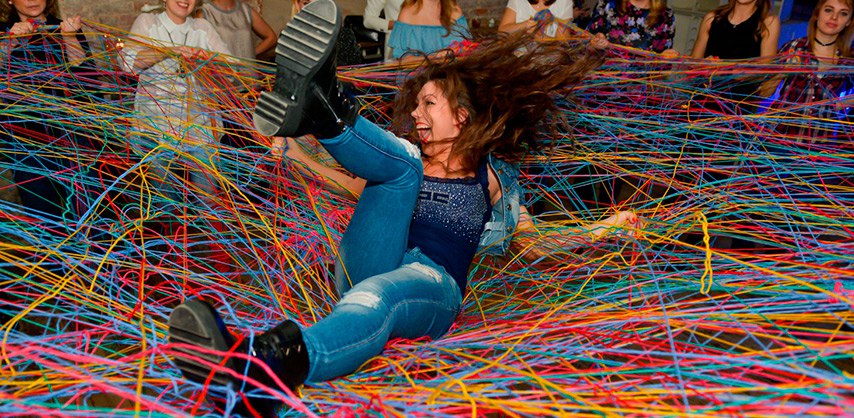 Тимбилдинг в помещении