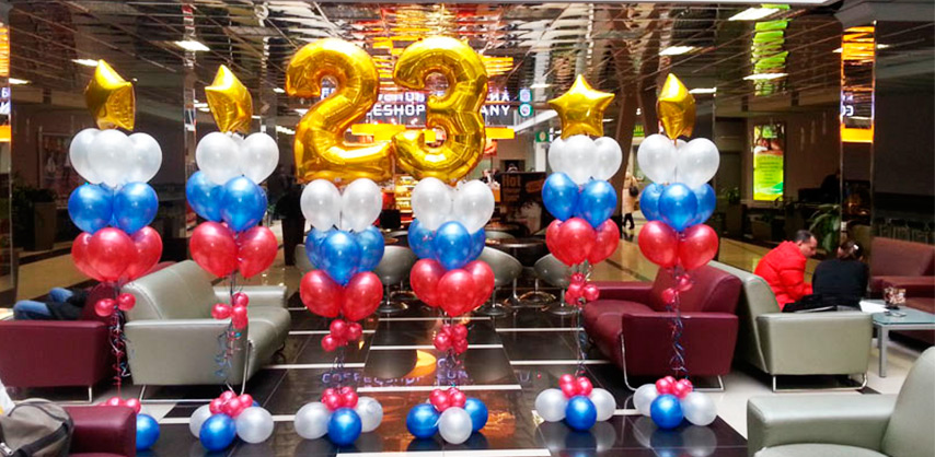 Оформление на 23 февраля