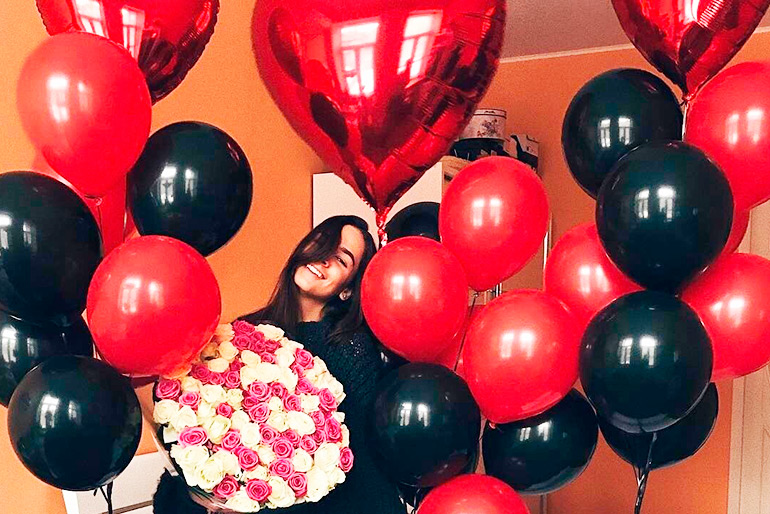 Доставка шаров