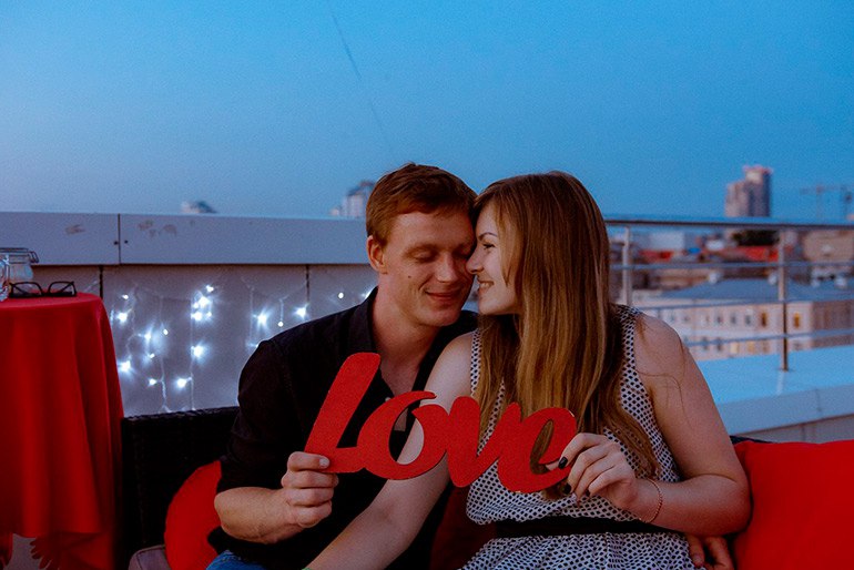 Свидание на крыше