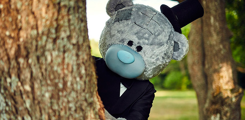 Поздравление от мишки Тедди