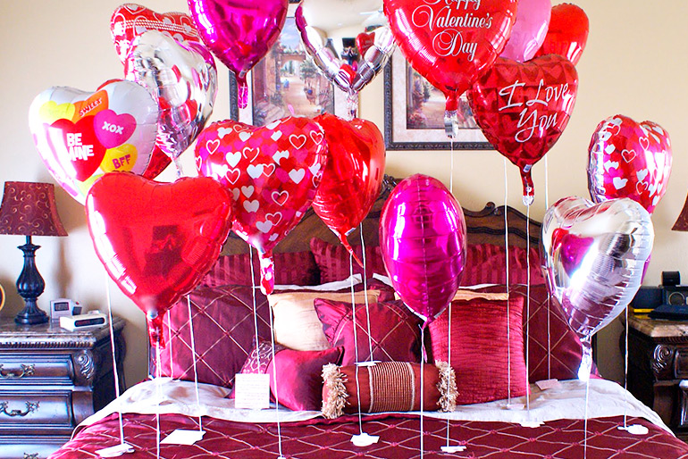 Комната в шарах